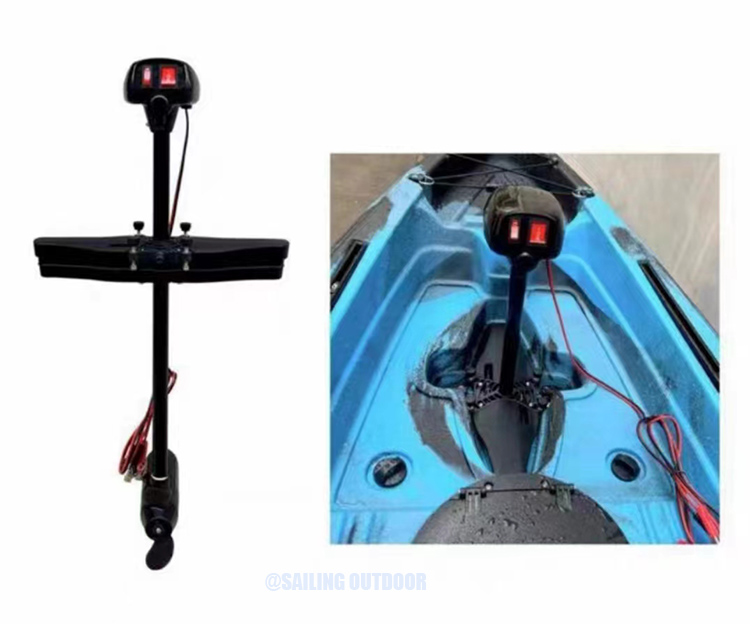 Motor Listrik Penggerak Pedal  - Fishing Boat Outboard Motor ulasan dan harga