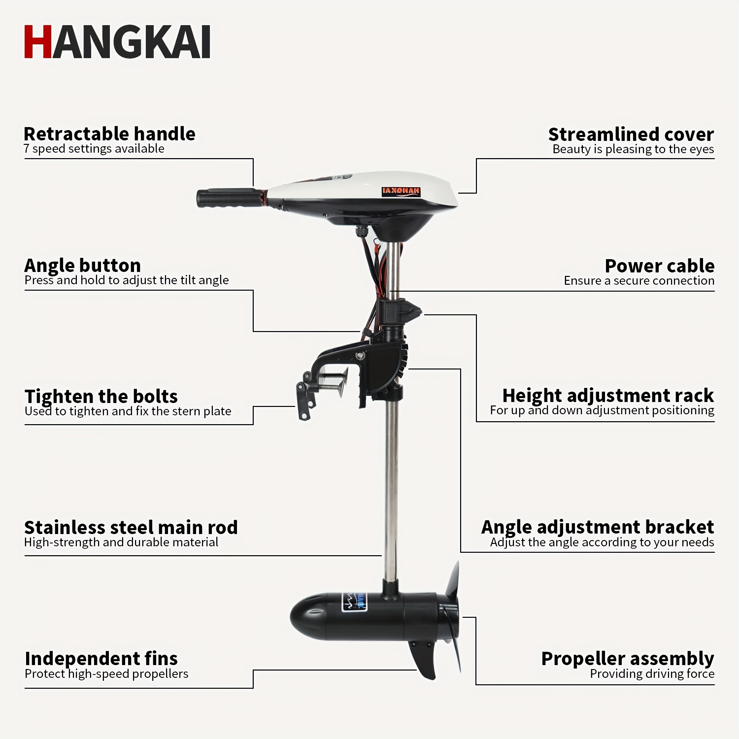 Motor Trolling Listrik KOETSU  - Fishing Boat Outboard Motor ulasan dan harga